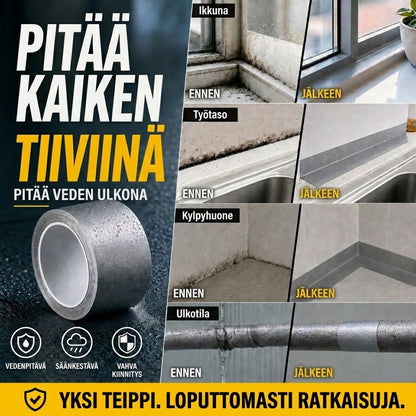 Yleiskäyttöinen tiivistenauha – Vedenpitävä ja kestävä