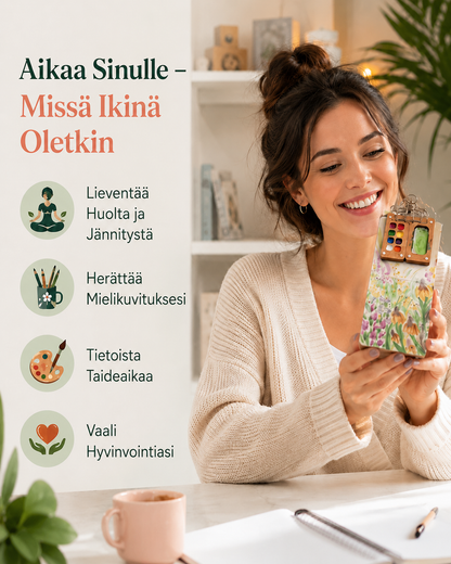 Taskukokoinen vesiväristudio