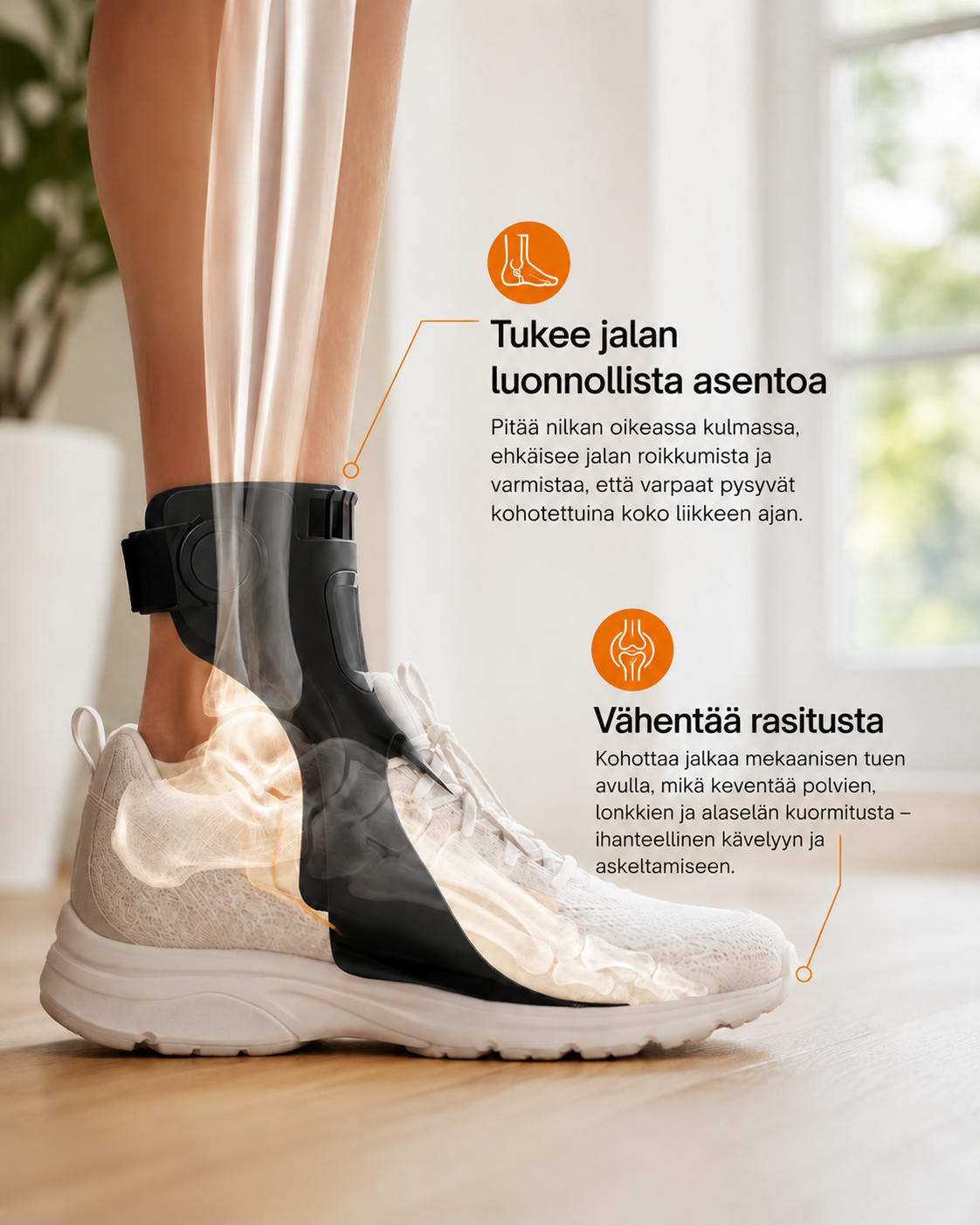 StrideLift Foot-Up -tukiortoosi