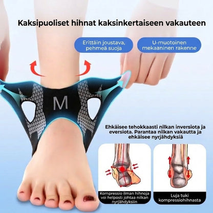 Vakauttava nilkkatuki