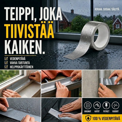 Yleiskäyttöinen tiivistenauha – Vedenpitävä ja kestävä