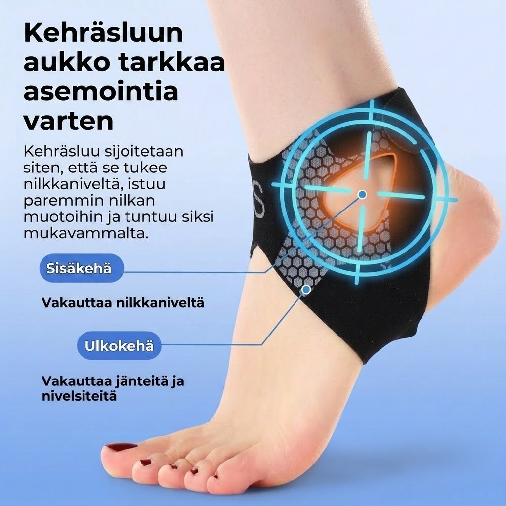 Vakauttava nilkkatuki