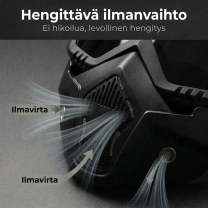 Naarmuuntumaton urheilumaski
