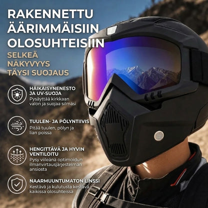 Naarmuuntumaton urheilumaski